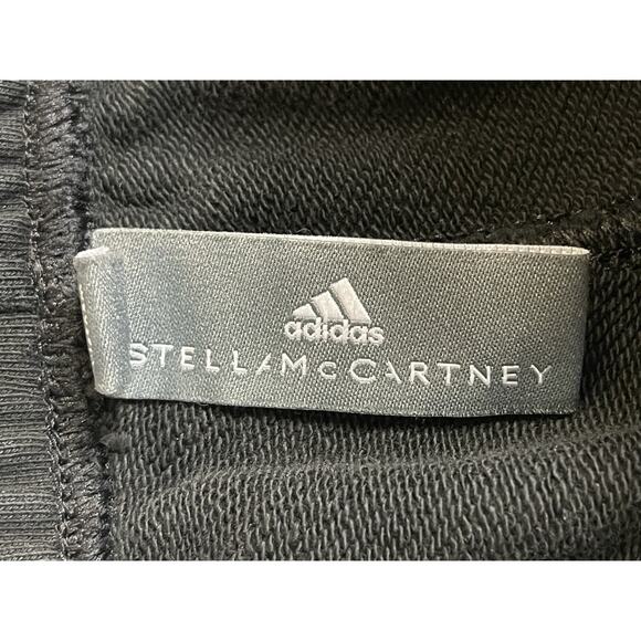 Adidas Stella McCartney Pants Womens XL Black Athletic Tapered Heavyweight Sweat - Picture 4 of 16